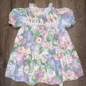 Little Precious vintage smock dress 24m